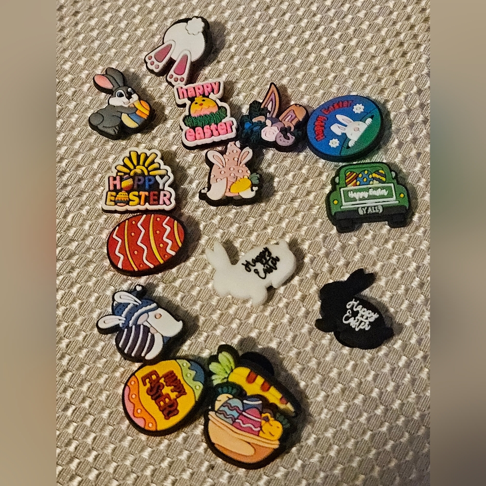 Easter Croc Charms #1